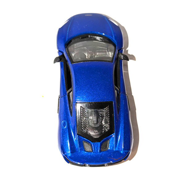 Kinsmart 5" McLaren 675LT Diecast Model Toy Car 1:36 Pull Action- Blue - Picture 5 of 8